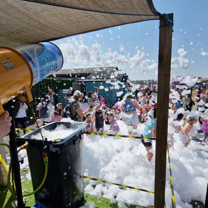 Foam party in the Midlands UK