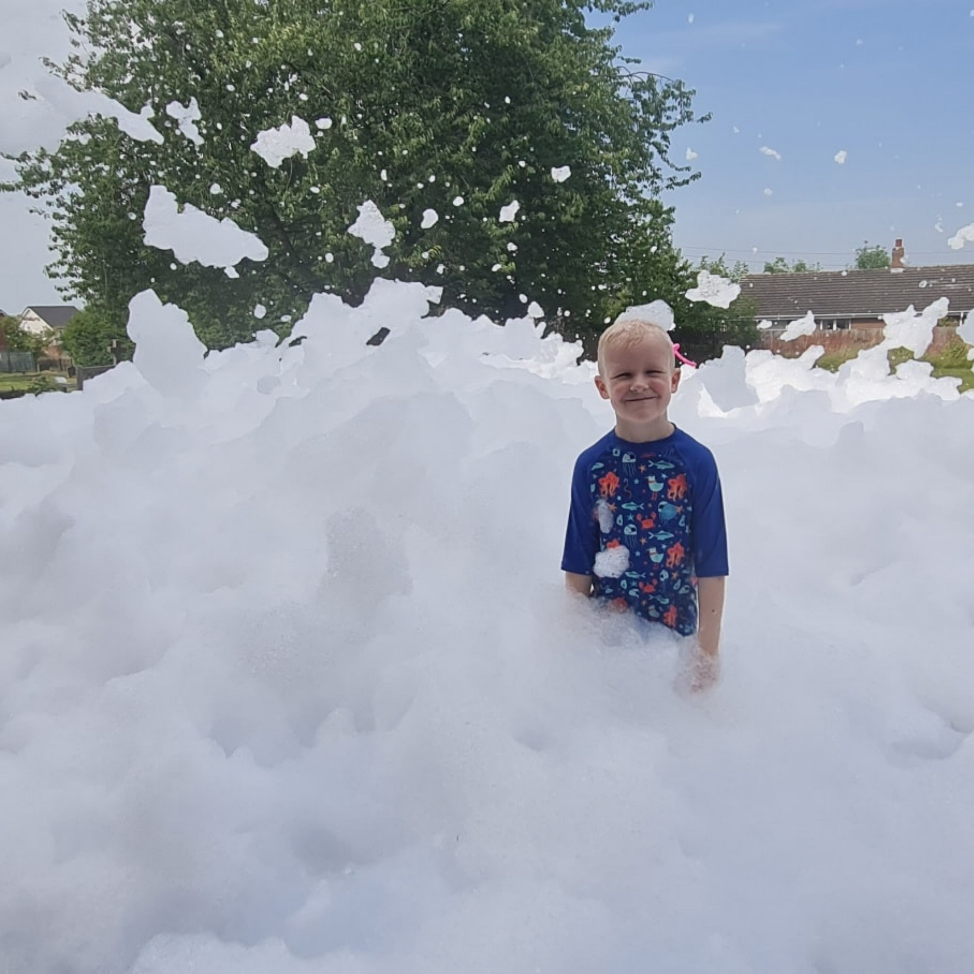 Foam party in the Midlands UK