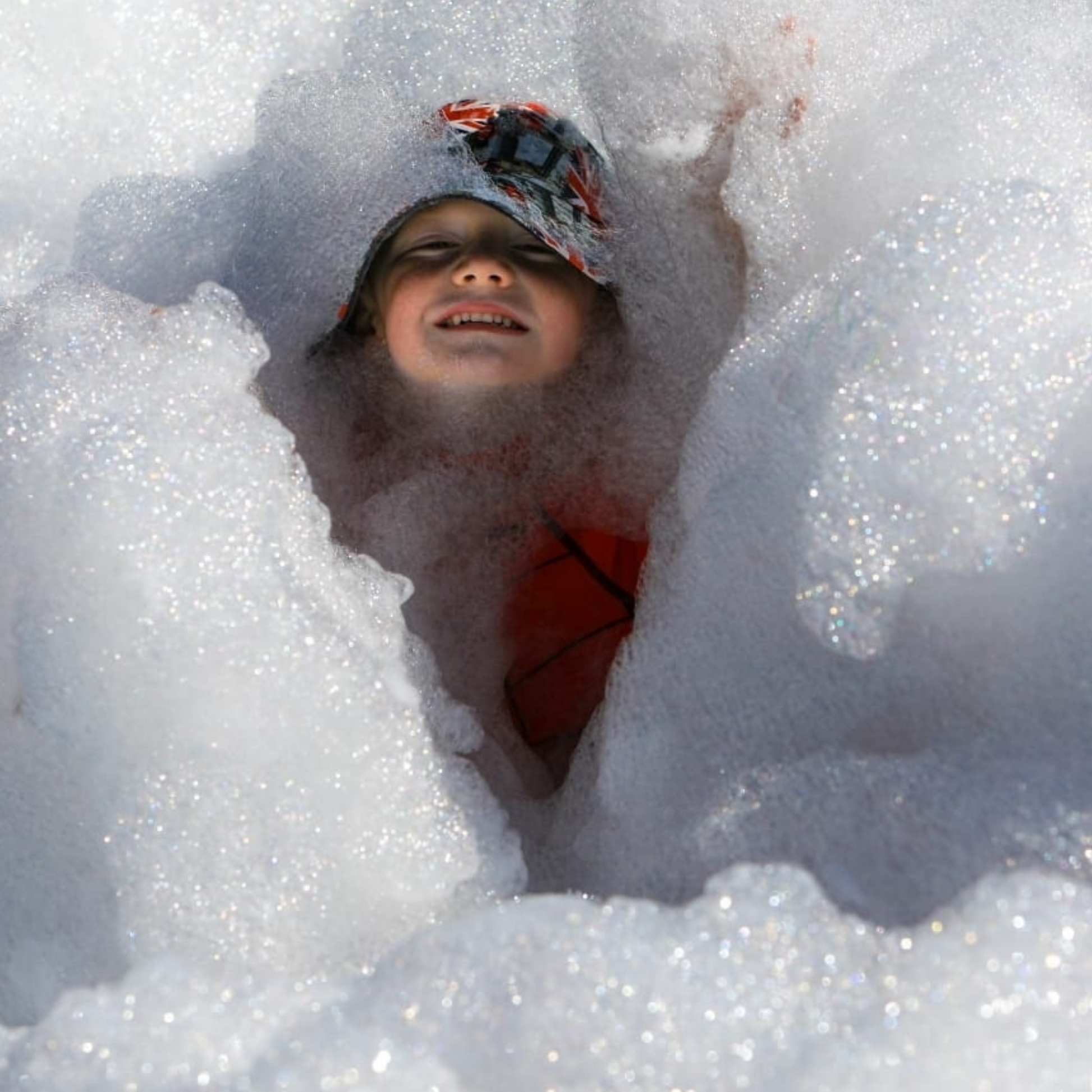 Foam party in the Midlands UK