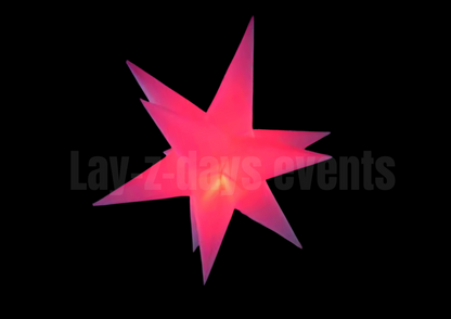 Led Giant inflatable Star event decor