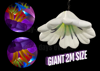 Led Giant inflatable Flower event decor