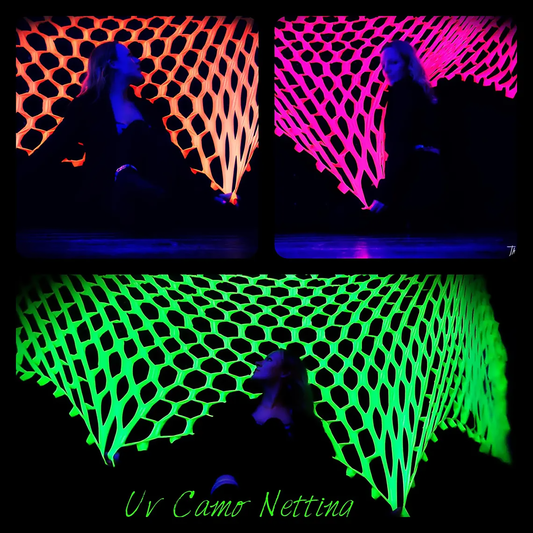 uv reactive  camo netting party decoration stretch event decor  for ceilings and walls