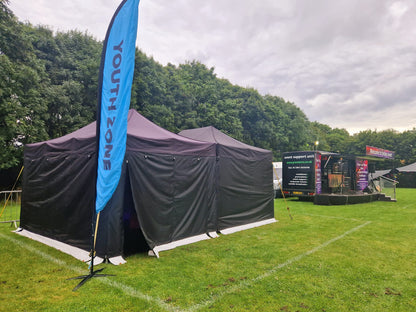 PARTY TENT HIRE 6x4.5m