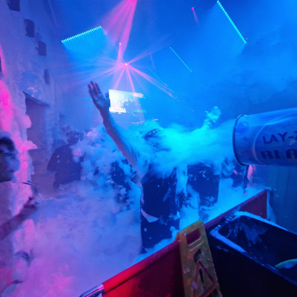 Foam party For nightclubs in the UK