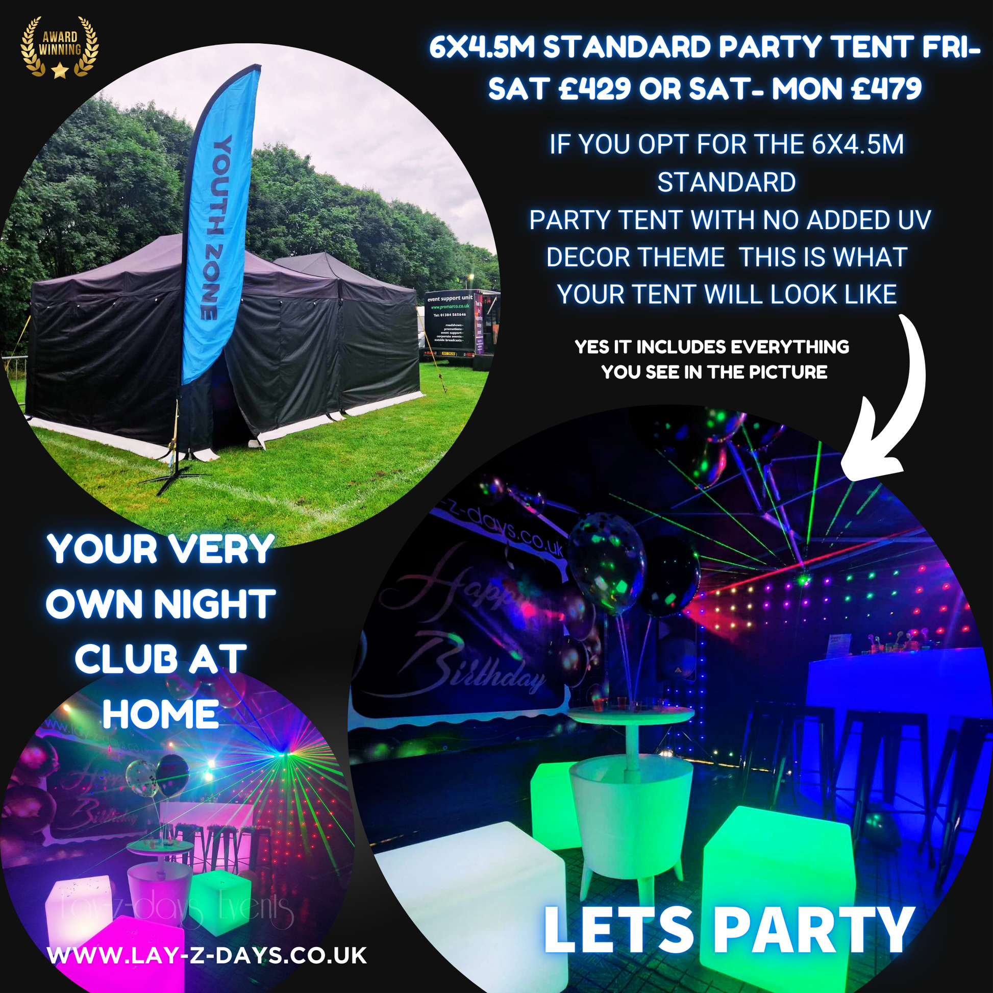 party tent hire Shropshire