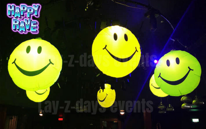 LED Happy Rave inflatable decoration