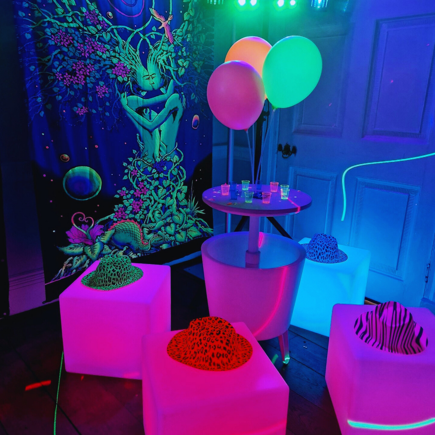 uv venue decor service Midlands UK