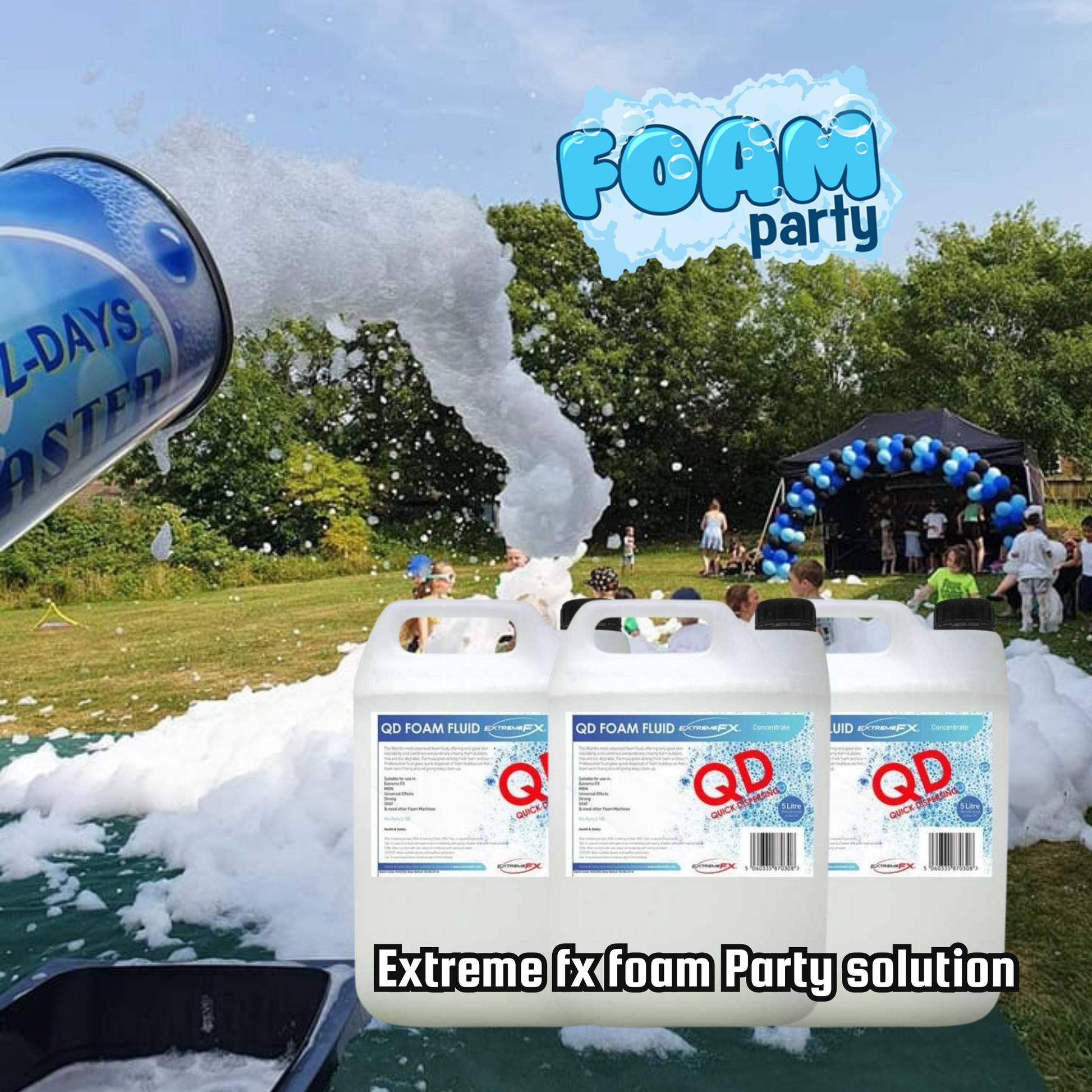 buy foam party solution