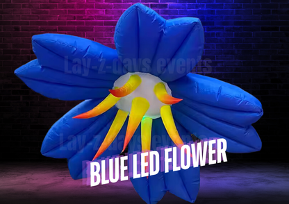 Led Giant inflatable Flower event decor