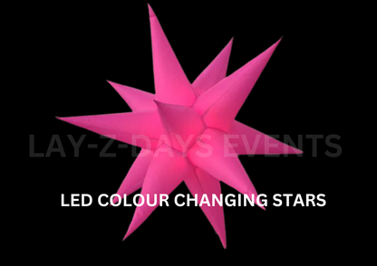 Led Giant inflatable Star event decor