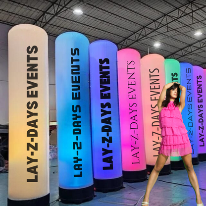 LED Custom Tube inflatable decor