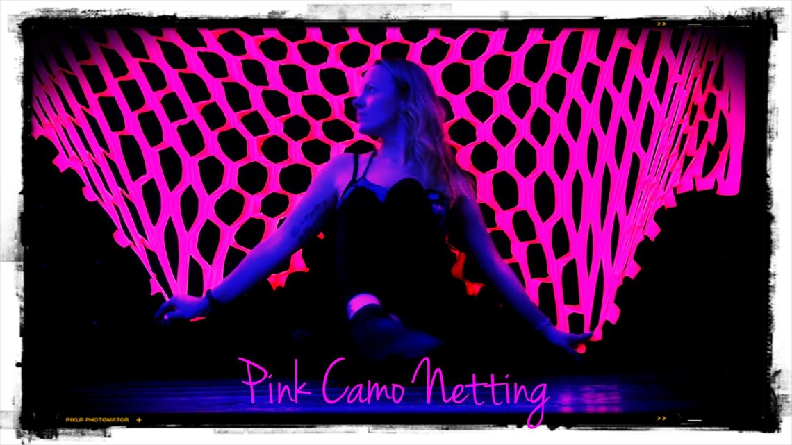 2 pk Uv Camo Netting Tapestry