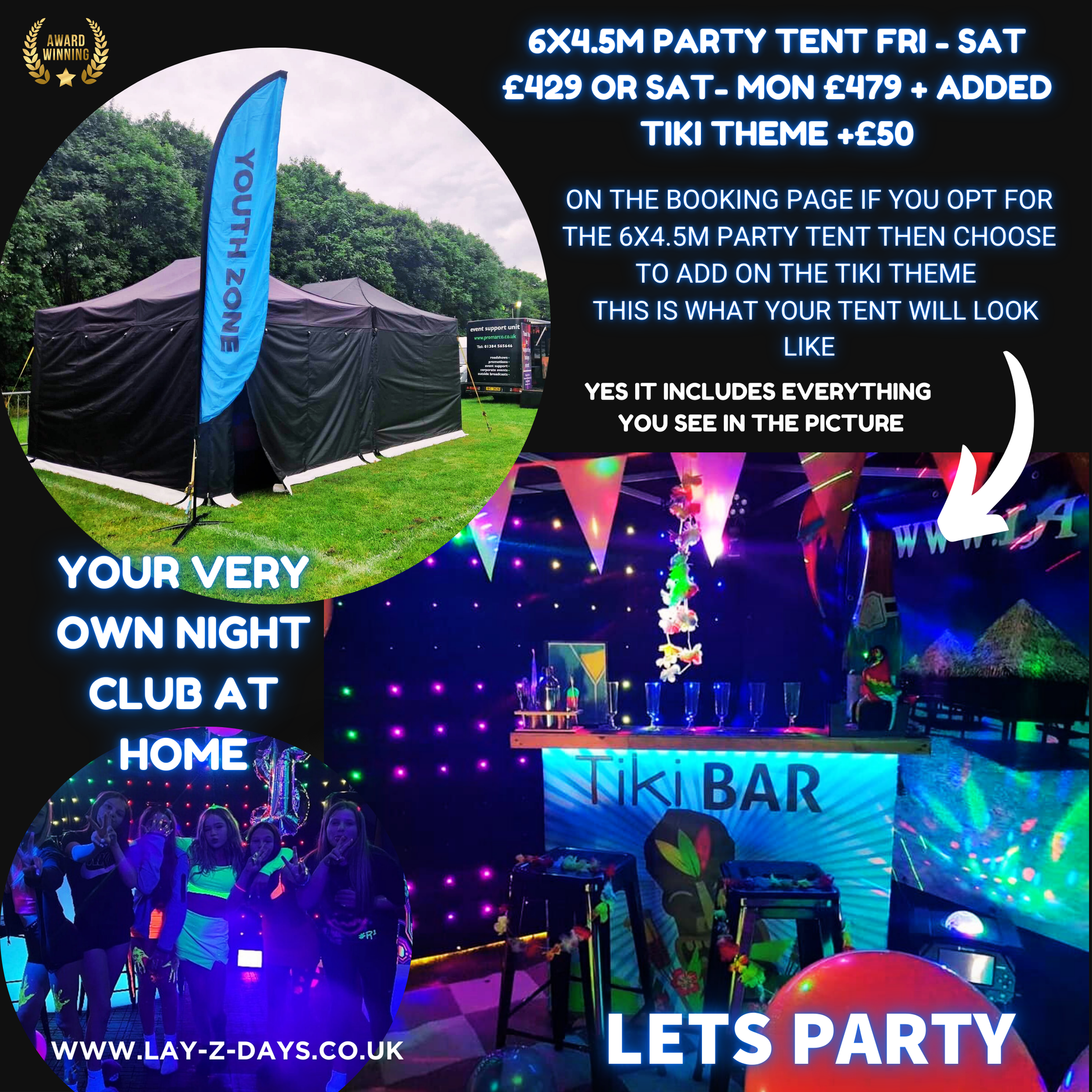 party tent hire Shropshire