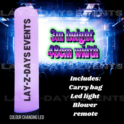 LED Custom Tube inflatable decor