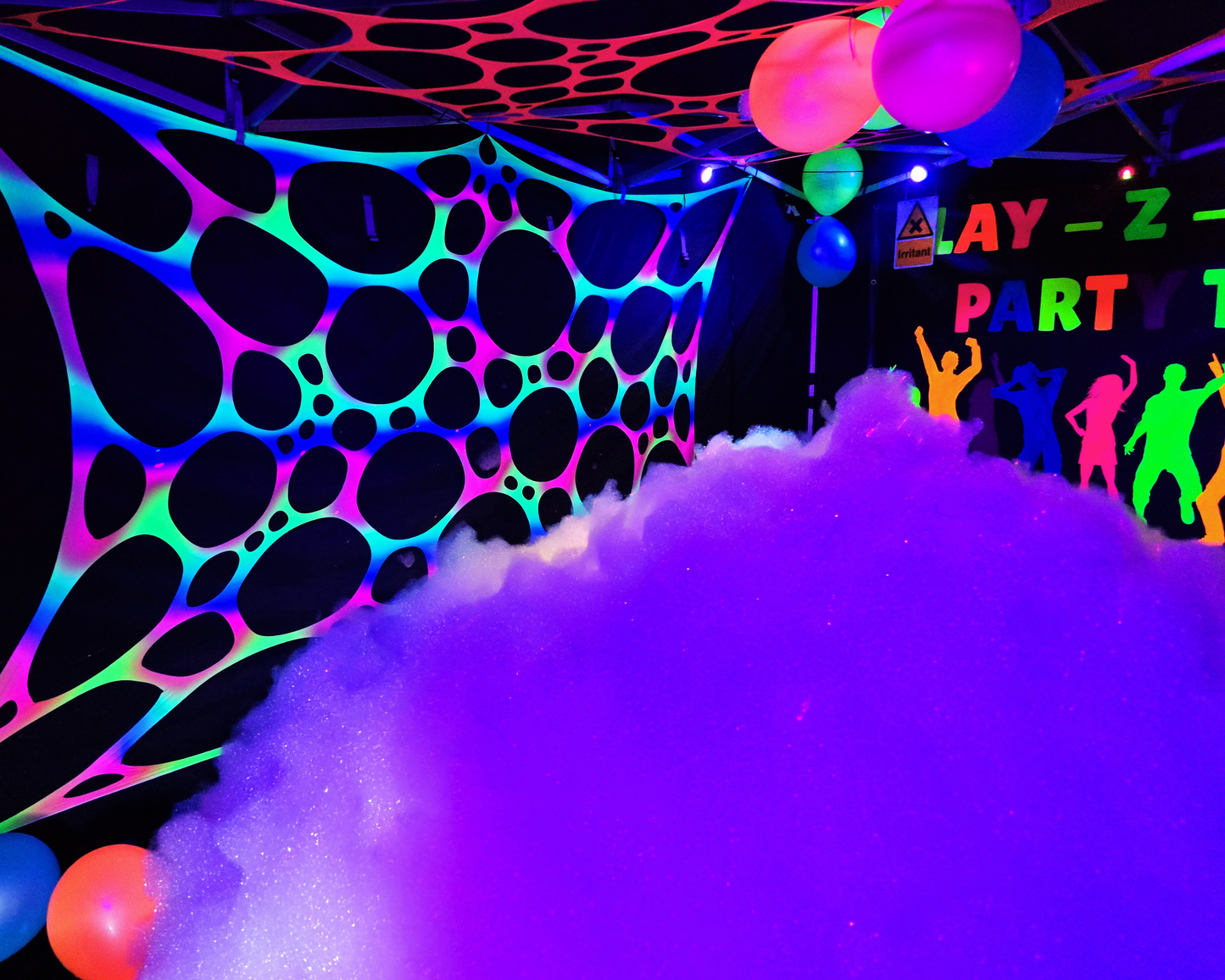 UV Foam party tent