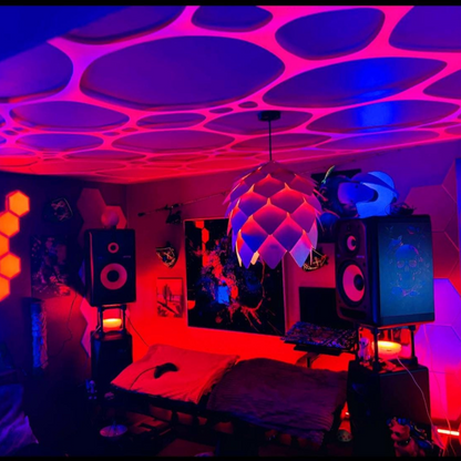 uv decor neon 4 pack event tapestry decoration