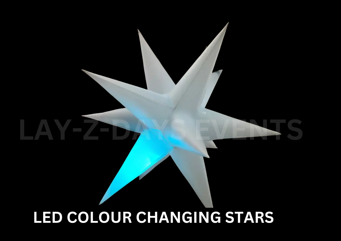 Led Giant inflatable Star event decor