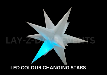 Led Giant inflatable Star event decor