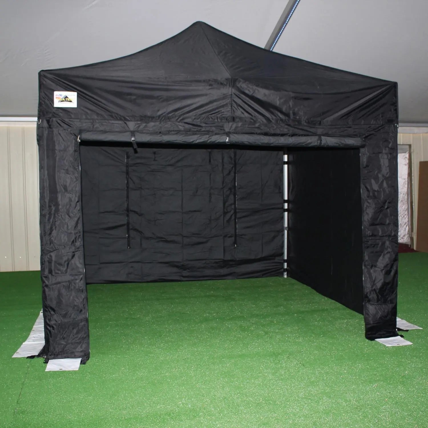 Black 3x3m Gala Gazebo Hire - Lay-z-days Event's™Black 3x3m Gala Gazebo Hire