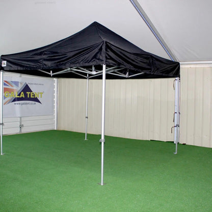 Black 3x3m Gala Gazebo Hire - Lay-z-days Event's™Black 3x3m Gala Gazebo Hire