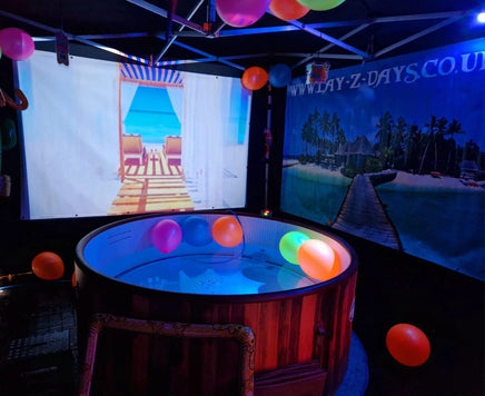 Hot Tub Cinema Package - Lay-z-days Event's™Hot Tub Cinema Package