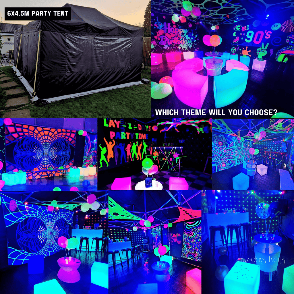 Party tent clearance hire