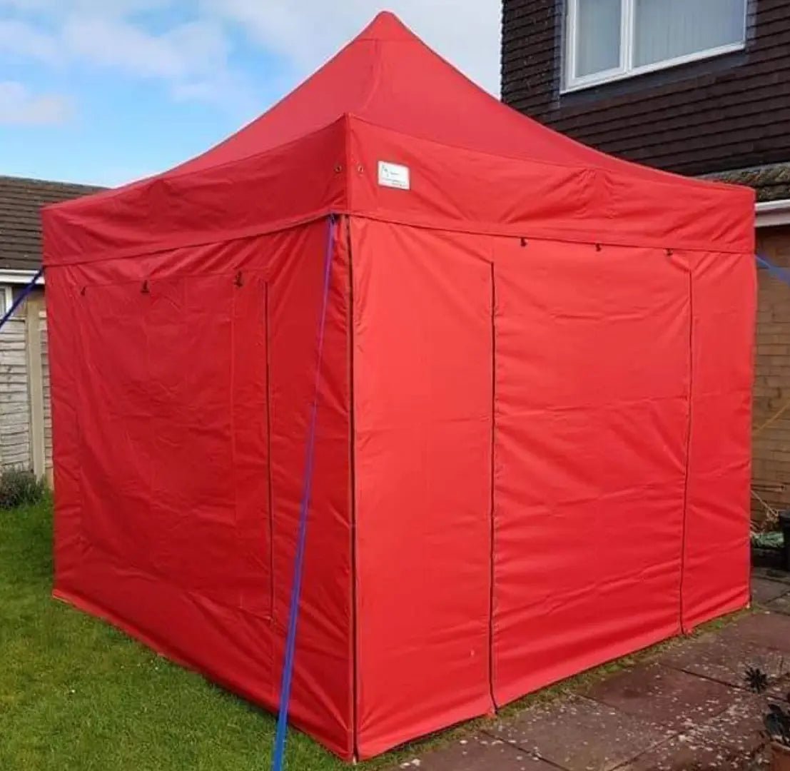 Red 3x3m Gazebo Hire - Lay-z-days Event's™Red 3x3m Gazebo Hire