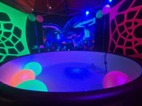 UV Magical Forest Glow Hot Tub Package - Lay-z-days Event's™UV Magical Forest Glow Hot Tub Package